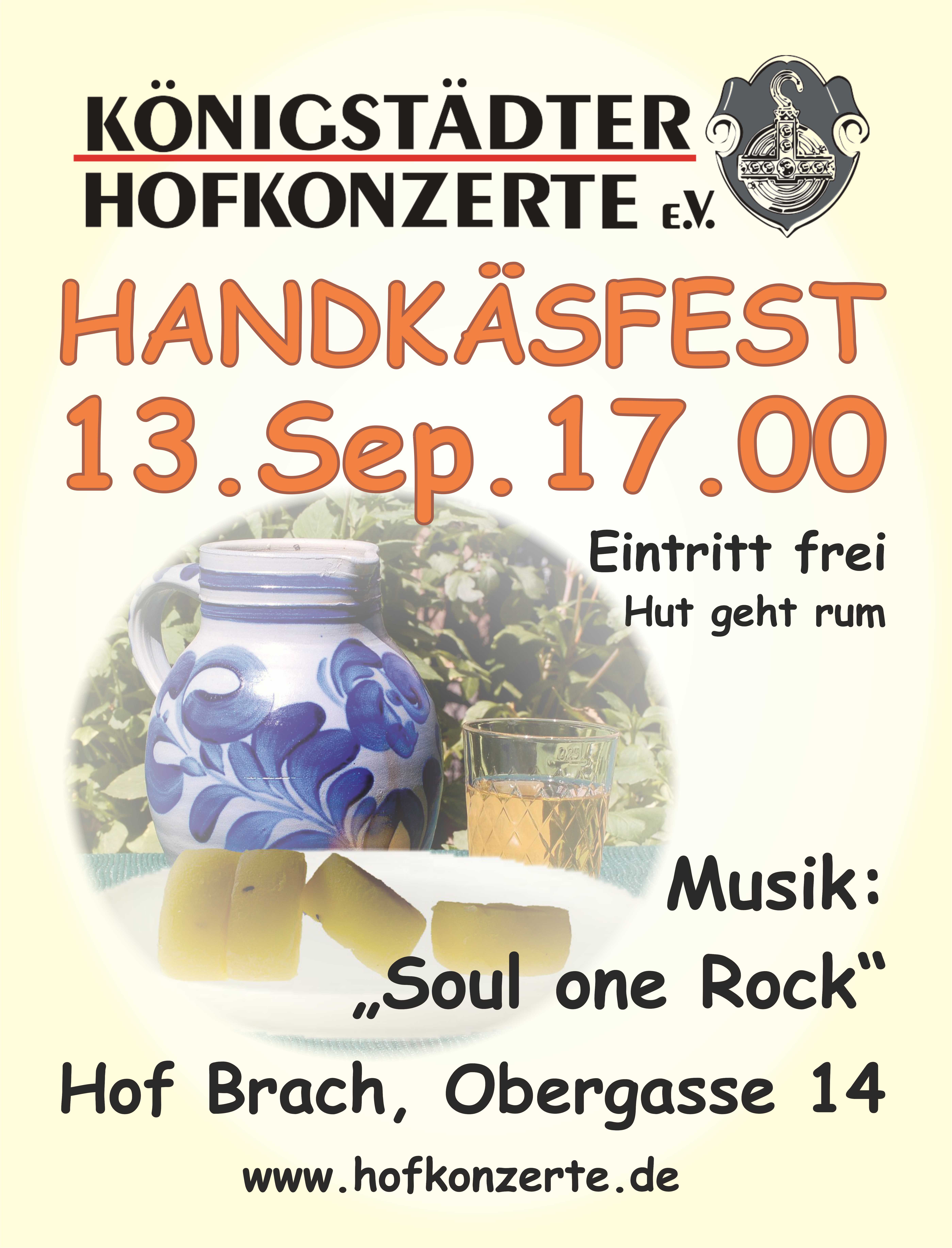Handkäsfest in der Obergasse