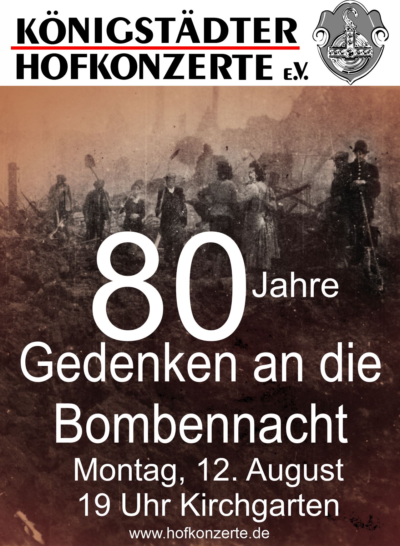 Gedenken an die Bombennacht