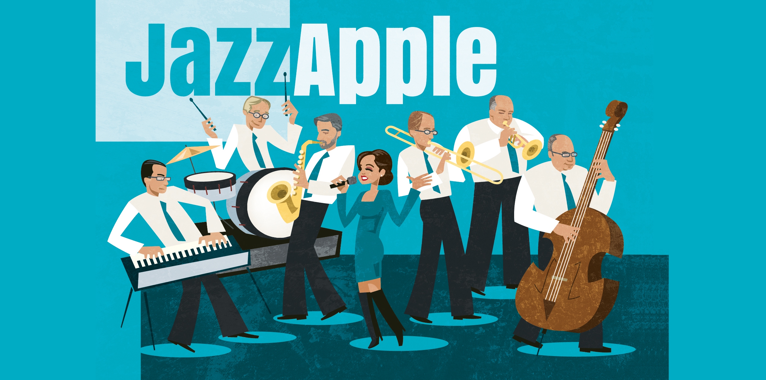 Musik und Wein im Kirchgarten mit JazzApple