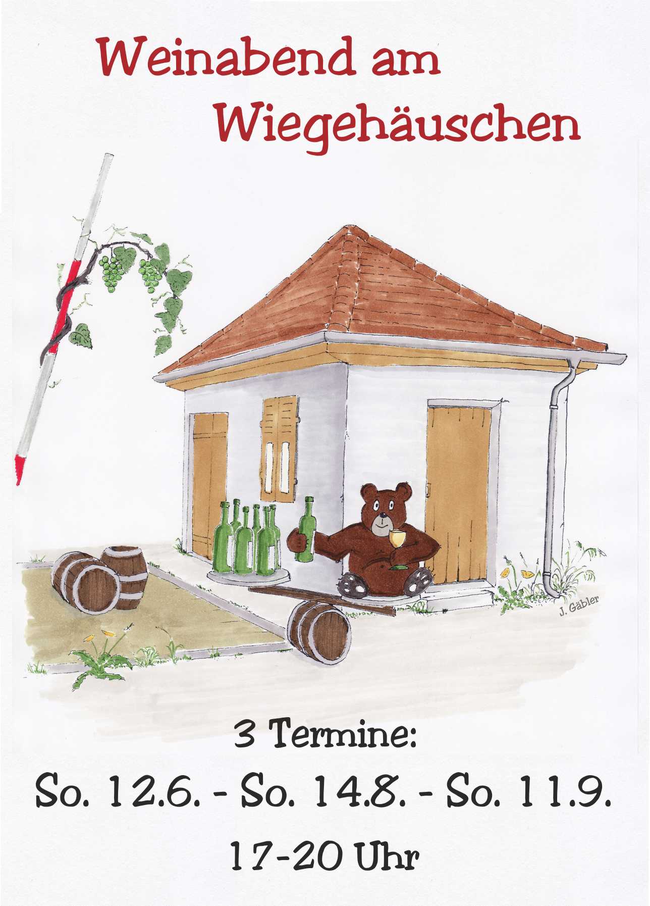 Weinabend am Wiegehäuschen